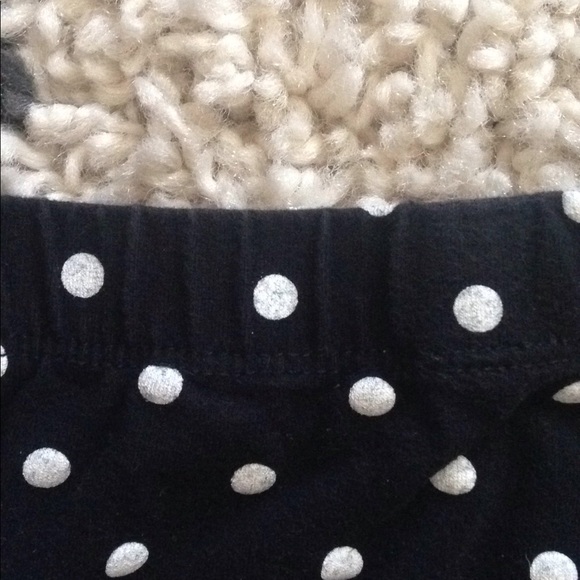 Polka dot black and white leggings, Epic Threads. - Picture 2 of 4